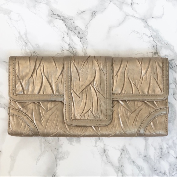 Jessica McClintock | Gold Clutch - Picture 1 of 7